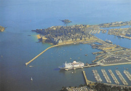 35 SAINT-MALO Vue Aérienne De La Cité Corsaire (Scan R/V) N° 24 \MS9085 - Saint Malo