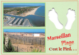 34 MARSEILLAN Plage C'est Le Pied (Scan R/V) N° 15 \MS9082 - Marseillan