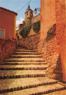 84 ROUSSILLON Escaliers De La Rue Qui Monte (Scan R/V) N° 60 \MS9081 - Gordes