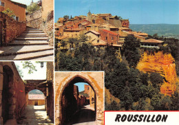 84 ROUSSILLON Vue Générale Et Rues Du Village (Scan R/V) N° 57 \MS9081 - Gordes