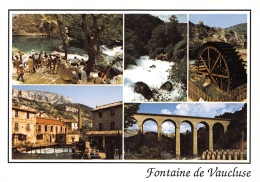 84 Fontaine-de-Vaucluse Source De La Sorgue Multivue Du Village (Scan R/V) N° 45 \MS9079 - L'Isle Sur Sorgue