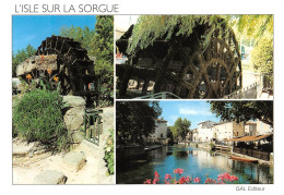84 L'Isle-sur-la-Sorgue Multivue Du Village (Scan R/V) N° 31 \MS9077 - L'Isle Sur Sorgue