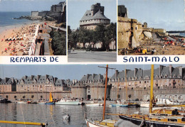 35 SAINT-MALO Multivue Des Remparts (Scan R/V) N° 46 \MS9088 - Saint Malo