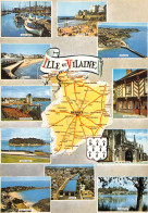 35 SAINT-MALO Multivue Carte Map Plan D'ILLE ET VILAINE Carte Vierge Non Circulé (Scan R/V) N° 90 \MS9087 - Saint Malo