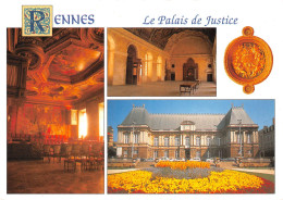 35 RENNES Multivue Du Palais De Justice Carte Vierge Non Circulé (Scan R/V) N° 23 \MS9087 - Rennes