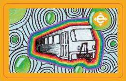 (!) 2012 Riga Latvia Public Transport Ticket  ETalons ,elektron Ticket  Tram,bus , Trolybuss - Europe
