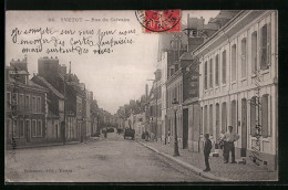 CPA Yvetot, Rue Du Calvaire  - Yvetot