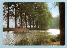 CP Languedoc - Promenade Sur Le Canal Du Midi - Languedoc-Roussillon