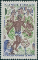 French Polynesia 1967 Sc#231,SG71 16f Fruit Porters Race MNH - Altri & Non Classificati