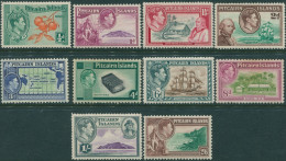 Pitcairn Islands 1940 SG1-8 Bounty Set MH - Pitcairn