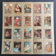 Portugal Vignette Anti-TB Feuillet 1970 Peintures Religieuses Coimbra Anti-tuberculosis Cinderella Sheetlet Paintings - Erinofilia