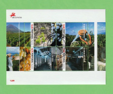 PTB1639- PORTUGAL (AÇORES) 2006 Nº 344 (selos 3467_ 70)- CTO - Blocks & Sheetlets