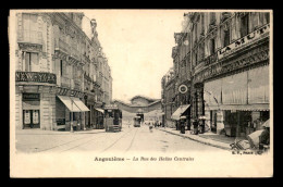 16 - ANGOULEME - RUE DES HALLES CENTRALES - Angouleme