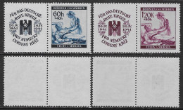 Bohemia Moravia 1941 Red Cross Appendix Mi N.62-63 Complete Set MNH ** - Neufs