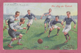 Calcio. Football. Players Around The Ball- Small Size, Back Divided, Ed. TSN Serie 1428. - Fussball