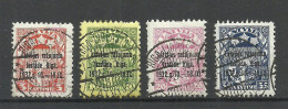 LETTLAND LATVIA 1932 Michel 206 - 209 O - Lettonie