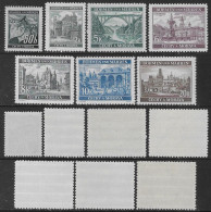 Bohemia Moravia 1940-1941 Local Motifs Mi N.55-61 Complete Set MNH ** - Unused Stamps