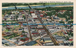 R036484 Aerial View Of Business District. Ft. Smith. Ark. Barnett. Fort Smith - Welt