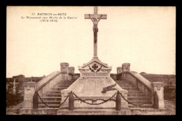 44 - ARTHON-EN-RETZ - LE MONUMENT AUX MORTS - Other & Unclassified