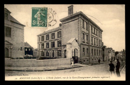 44 - ANCENIS - L'ECOLE JOUBERT RUE DE LA GARE - Ancenis