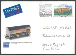 Germany 2000, Goltzschtal Bridge, Stationery Envelope - Andere & Zonder Classificatie