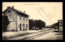 52 - GONCOURT - LES QUAIS DE LA GARE DE CHEMIN DE FER - Autres & Non Classés