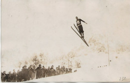 74 - CHAMONIX - LES BOSSONS - Saut D'un Norvégien - J.O. 1924 - CP Photo Monnier N° 251 - Chamonix-Mont-Blanc