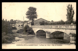 55 - COURCELLES-LES-AUBREVILLE - LE PONT SUR L'AIRE - RUE DE CLERMONT - EDITEUR NIOLOT - Otros & Sin Clasificación