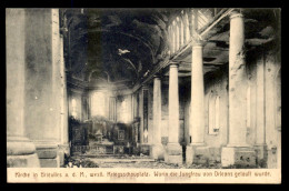 55 - BRIEULLES - INTERIEUR DE L'EGLISE - FELDPOSTKARTE - Other & Unclassified