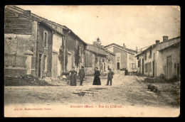 55 - AVOCOURT - RUE DU CHATEAU - EDITEUR MARTIN-COLARDELLE - Sonstige & Ohne Zuordnung