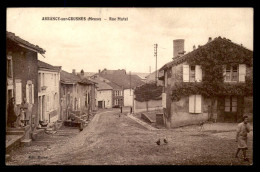 55 - ARRANCY-SUR-CRUSNES - RUE MUTEL - EDITEUR MACHU - Autres & Non Classés