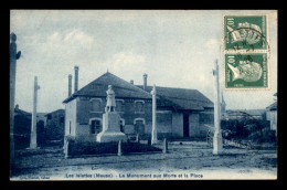 55 - LES ISLETTES - LE MONUMENT AUX MORTS ET LA PLACE - EDITEUR FLORIOT - Andere & Zonder Classificatie