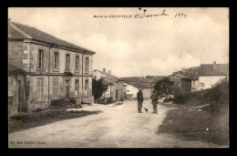 55 - GIRONVILLE - LA MAIRIE ET LA RUE - EDITEUR WALFARD - Andere & Zonder Classificatie