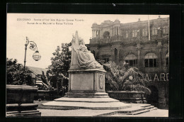 AK Colombo, Statue Of Her Late Majesty Queen Victoria  - Sri Lanka (Ceilán)