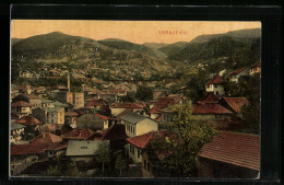 AK Sarajevo, Ortsansicht Aus Der Vogelschau  - Bosnia Y Herzegovina