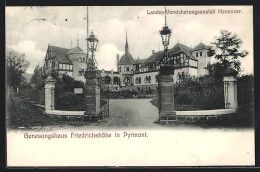 AK Bad Pyrmont, Kurhotel Genesungshaus Friedrichshöhe D. Landesversicherungs-Anstalt Hannover  - Hannover