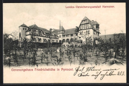 AK Pyrmont, Genesungshaus Friedrichshöhe  - Bad Pyrmont