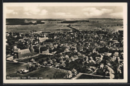 AK Memmingen, Ortsansicht Vom Flugzeug Aus  - Memmingen