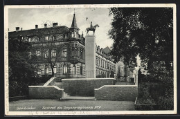 AK Saarbrücken, Denkmal Des Dragonerregiments No 7  - Saarbrücken