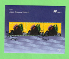 PTB1652- PORTUGAL (AÇORES) 2001 Nº 241 (selos 2770)- CTO (EUROPA CEPT) - Blokken & Velletjes