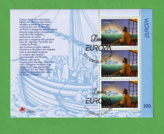 PTB1657- PORTUGAL (AÇORES) 1997 Nº 180 (selos 2414)- CTO (EUROPA CEPT) - Blokken & Velletjes