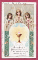 Holy Card, Santino-Saints Anges De Dieu Qui Le Voyez......- Ed. Bouasswe Jeume N° 1818- Dim. 54x 62mm - Devotion Images