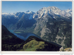 BERCHTESGADENER LAND - Blick Von Der Jenner-aussichtsplatte, Schöner Stempel : Bayerischgmain - Berchtesgaden