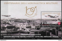 2023 SMOM Centenario Aeronautica Militare MS MNH - Altri & Non Classificati