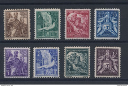 1938 Vaticano, Posta Aerea A1/A8 , Soggetti Vari 8 Valori, MNH** - Poste Aérienne