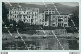 Bd426 Cartolina Abbazia Standard Hotel E Hotel Royal   Croazia - Other & Unclassified