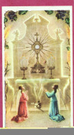 Santino, Holy Card- Sacro Sangue Di Gesù- Con Approvazione Ecclesiastica- E. Enrico Bertarelli N° 2-133. Dim. 100x 57mm - Images Religieuses
