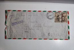 Lettera Per Via Aerea Da Genova Per Il Venezuela Del 1954 - Luftpost