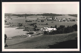 AK Obertrum Am See, Ortsansicht Aus Der Vogelschau  - Other & Unclassified