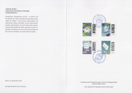 Germany 2021, World Of Letters, Special Booklet - Sonstige & Ohne Zuordnung